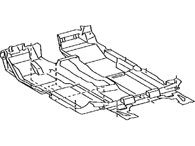 Lexus 58510-60X90-A0 Carpet Assembly, Floor
