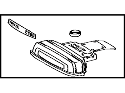 Lexus 11304-46050 Cover Sub-Assembly, Timing