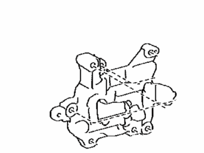 88431-06020 Lexus Bracket, Compressor Illustration 1 of 1