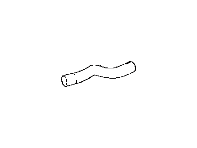 Lexus 16572-24030 Hose, Radiator, NO.2