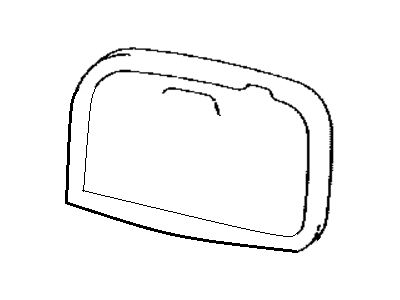 87931-33500 Lexus Mirror Outer, RH Illustration 1 of 1