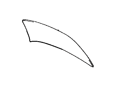 64811-AA110 Lexus Back Window Glass Illustration 1 of 1