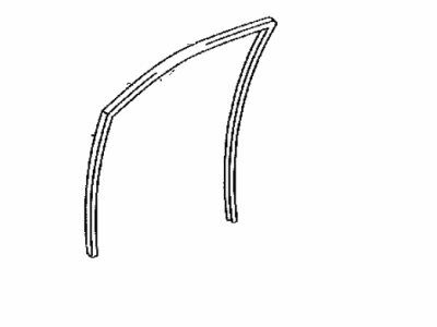 Lexus 68141-33070 Run, Front Door Glass