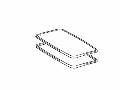 Lexus 63201-33083 Glass Sub-Assy, Sliding