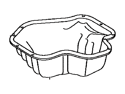 Lexus 12101-62050 Pan Sub-Assy, Oil