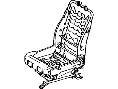 Lexus 71120-33010 Frame Assembly, Front Seat