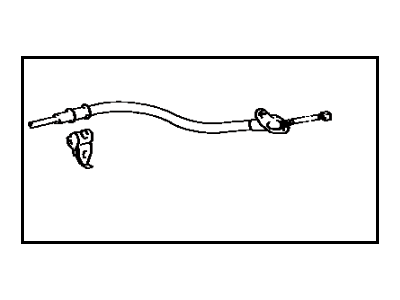 46430-32130 Lexus Cable Assembly, Parking Illustration 1 of 1