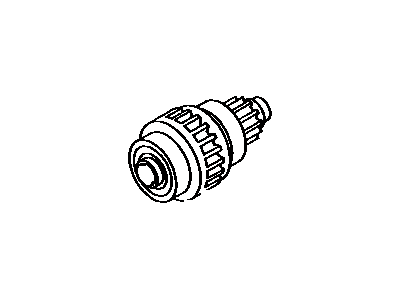 28011-26042 Lexus Clutch Sub-Assy, Starter Illustration 1 of 1