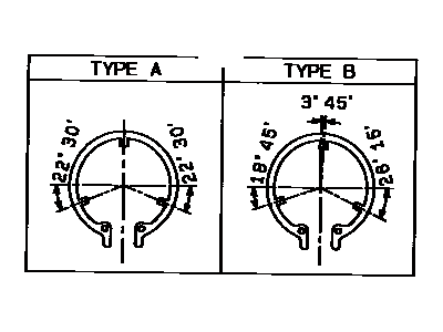 Lexus 41316-20040 Plate, Adjusting Nut