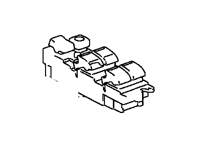 84820-60090 Lexus Master Switch Assembly Illustration 1 of 1