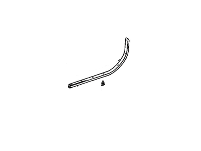 Lexus 67862-AA020 WEATHERSTRIP, Front Door