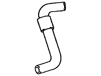 Lexus 16572-03070 Hose, Radiator, NO.2