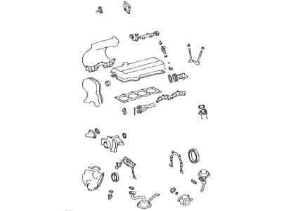 Lexus 04111-74591 Gasket Kit, Engine Overhaul