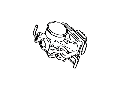 22030-28060 Lexus Body Assembly, Throttle Illustration 1 of 1