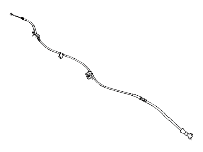 46430-06160 Lexus Cable Assembly, Parking Illustration 1 of 1