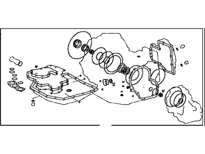 Lexus 04351-06011 Gasket Kit, Automatic