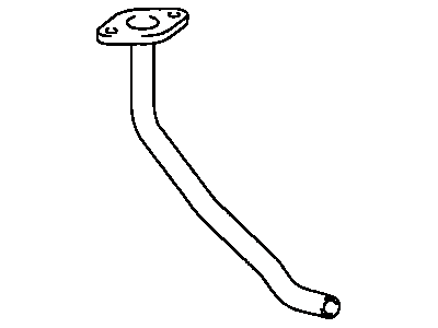 25611-03030 Lexus Pipe, E.G.R Illustration 1 of 1