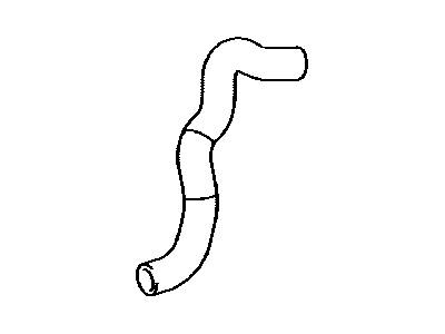 Lexus 16572-0P070 Hose, Radiator, NO.2