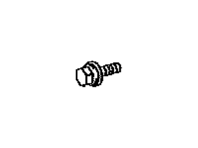 Lexus 90119-C0428 Bolt, W/Washer