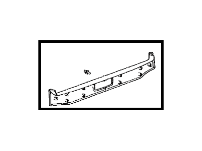 Lexus 67935-60061-A1 GARNISH, Back Door
