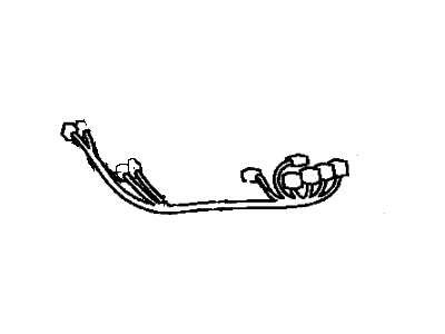 Lexus 82128-60162 Wire, Column