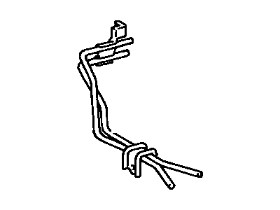 32907-04020 Lexus Tube Sub-Assy, Oil Cooler Illustration 1 of 1