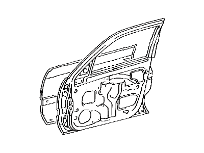Lexus 67002-60441 Panel Sub-Assembly, Front Door Inside