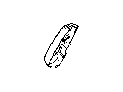 Lexus 71833-60060-E0 Cover, Rear Seat RECLINING