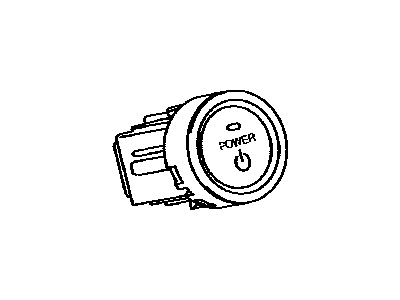 89611-75044 Lexus Push Start Switch Illustration 1 of 1