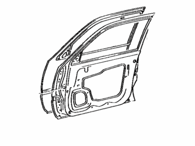 Lexus 67001-33012 Panel Sub-Assembly, Front Door Inside