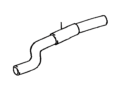 Lexus 16571-74190 Hose, Radiator, NO.1