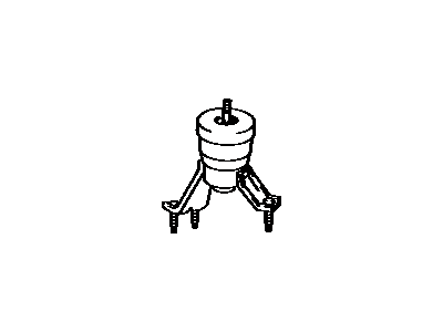 Lexus 12371-74311 INSULATOR, Engine Mounting