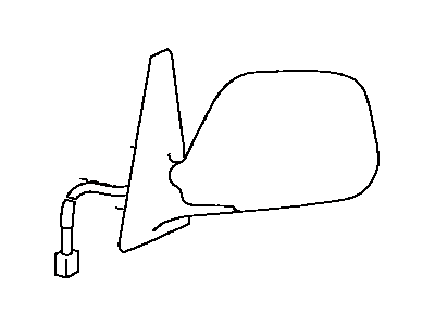 Lexus 87940-60840-C0 Mirror Assembly, Outer Rear