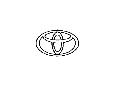 75301-60020 Lexus Emblem Sub-Assy, Radiator Illustration 1 of 1