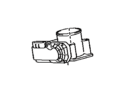 22030-75020 Lexus Throttle Body Assembly Illustration 1 of 1