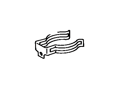 25691-74040 Lexus Bracket, EGR Vacuum Illustration 1 of 1