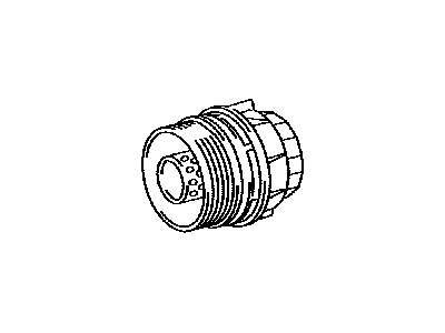 15620-0T010 Lexus Cap Assembly Oil Filter Illustration 1 of 1