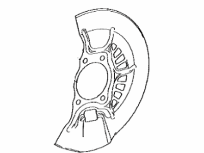 Lexus ES250 Backing Plate - 47781-06180