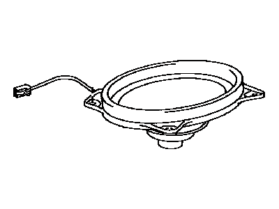 86160-AA340 Lexus Speaker Assembly, Radio Illustration 1 of 1