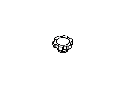 Lexus 12180-73011 Cap Assy, Oil Filter