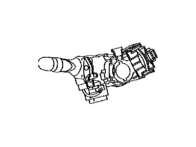 84140-33211 Lexus Headlamp Switch Assembly Illustration 1 of 1