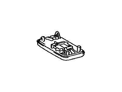 81240-12100-B0 Lexus Lamp Assembly, Dome Illustration 1 of 1
