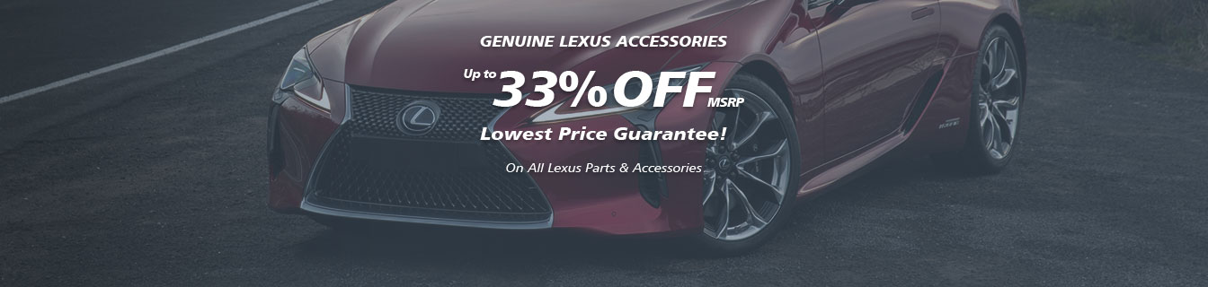 Genuine RC200t accessories, Guaranteed low prices